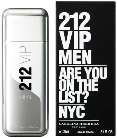Perfume Carolina Herrera 212 Vip Men Hombre 100 m