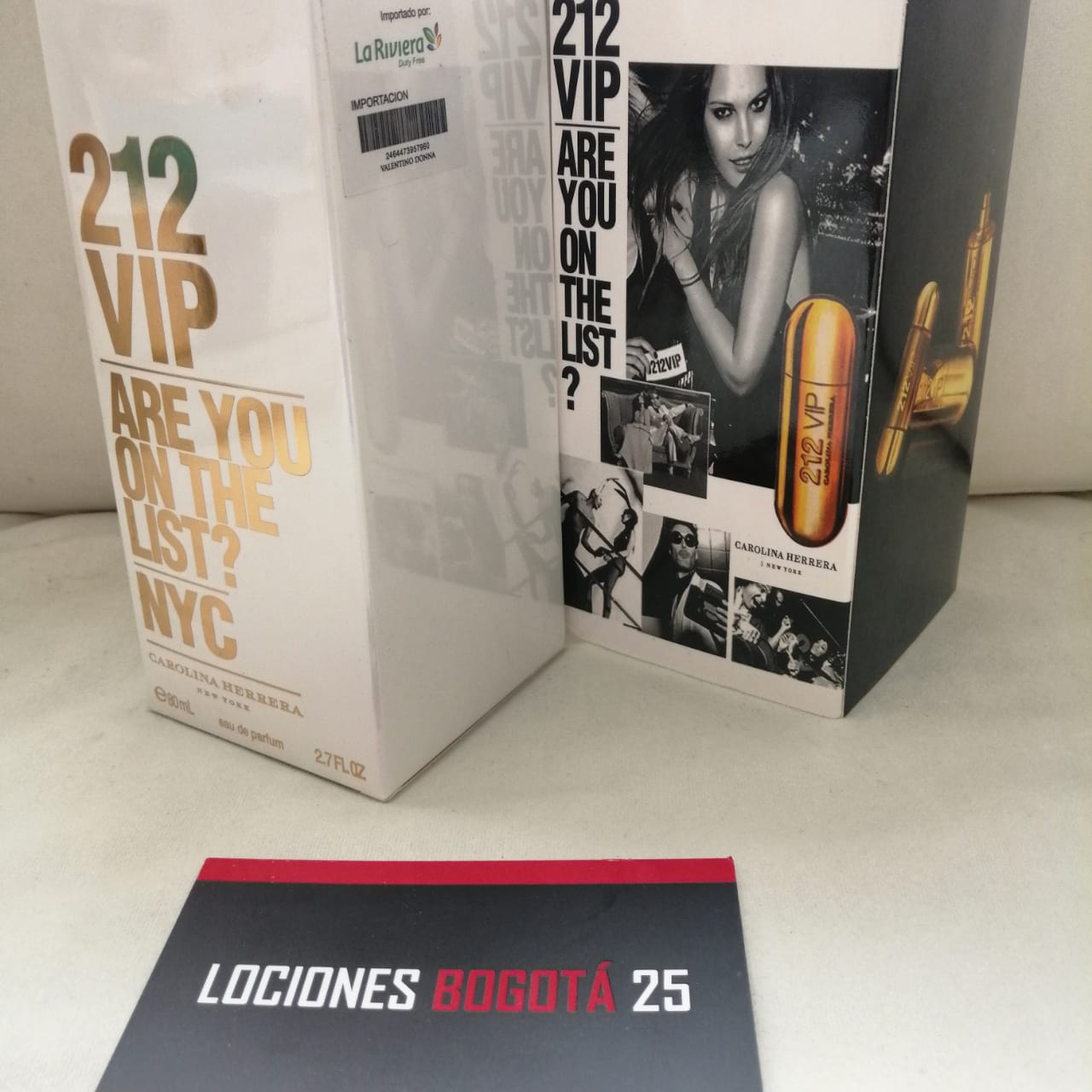 CAROLINA HERRERA 212 VIP DAMA