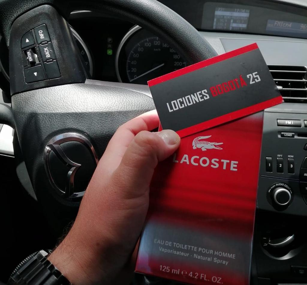 Precio perfume lacoste online red hombre