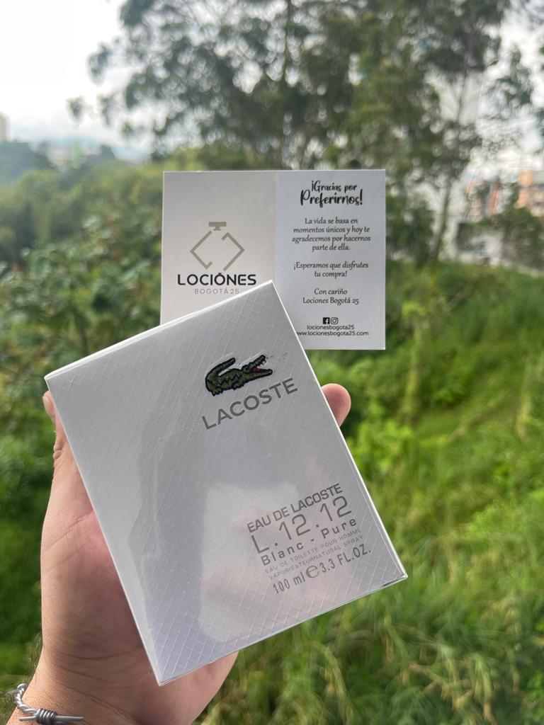 Notas del 2024 perfume lacoste blanco