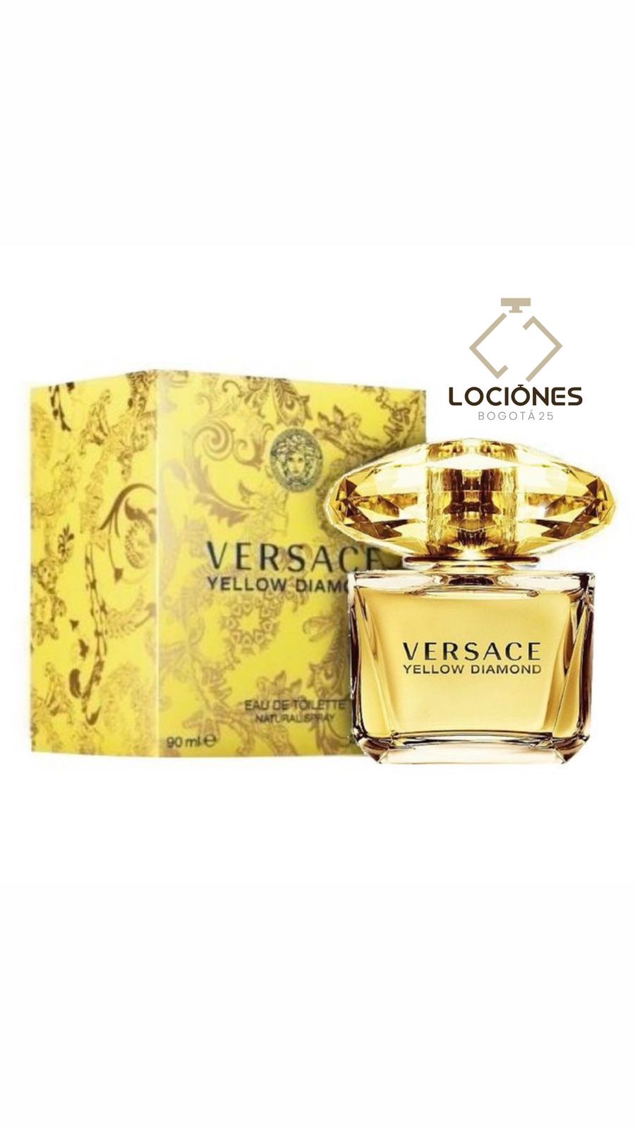 Perfume Versace Yellow Diamond Mujer 90 ml