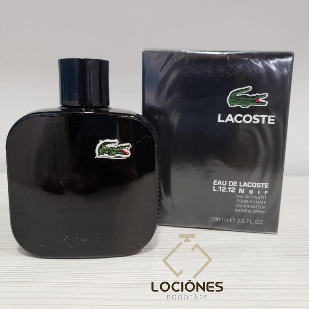 Perfume Lacoste Noir Intense Para Hombre Edt 100 Ml